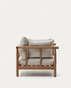 Kave Home Fauteuil Massief Eucalyptushouten Sacova
