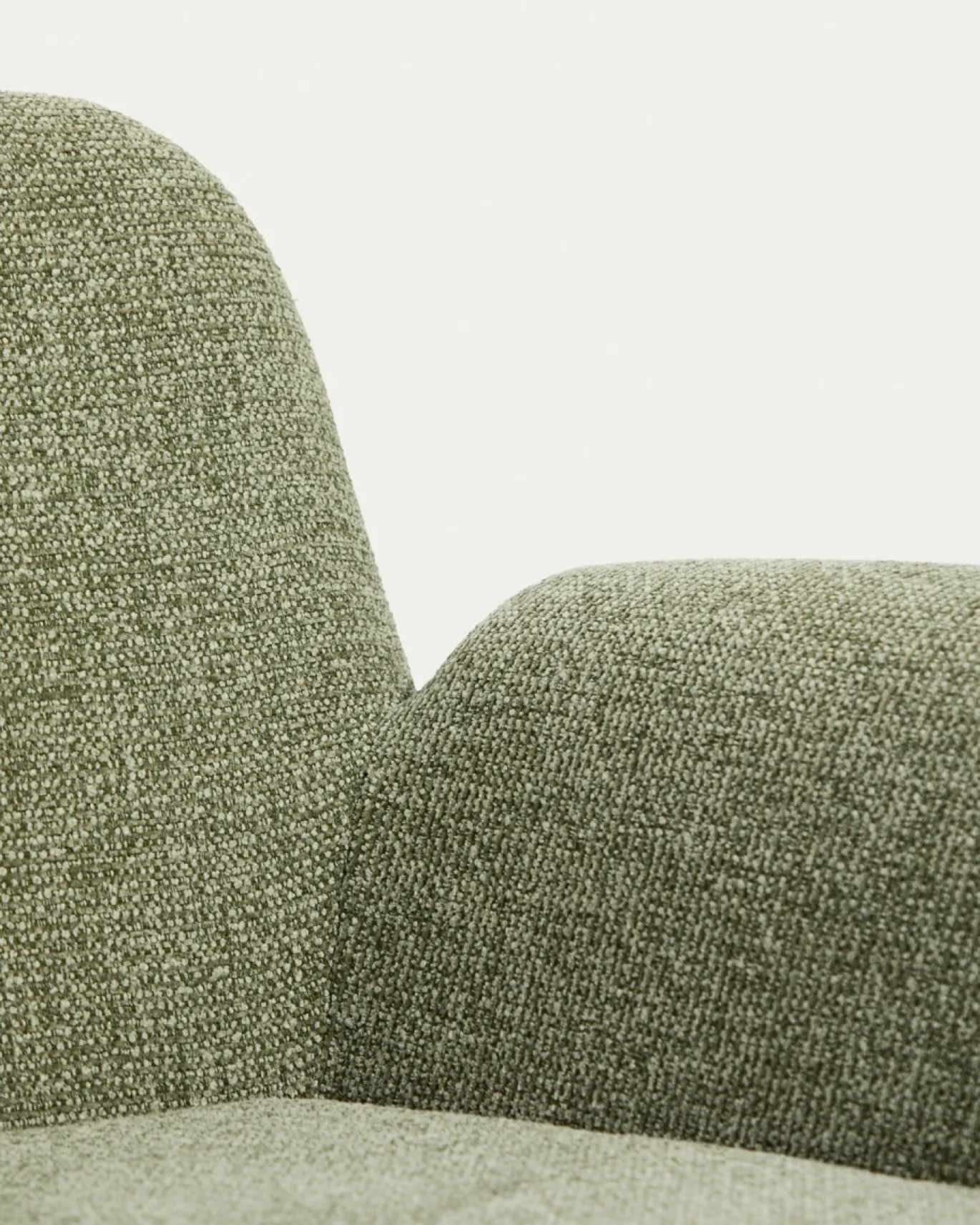 Kave Home Fauteuil Melvia Groen Chenille