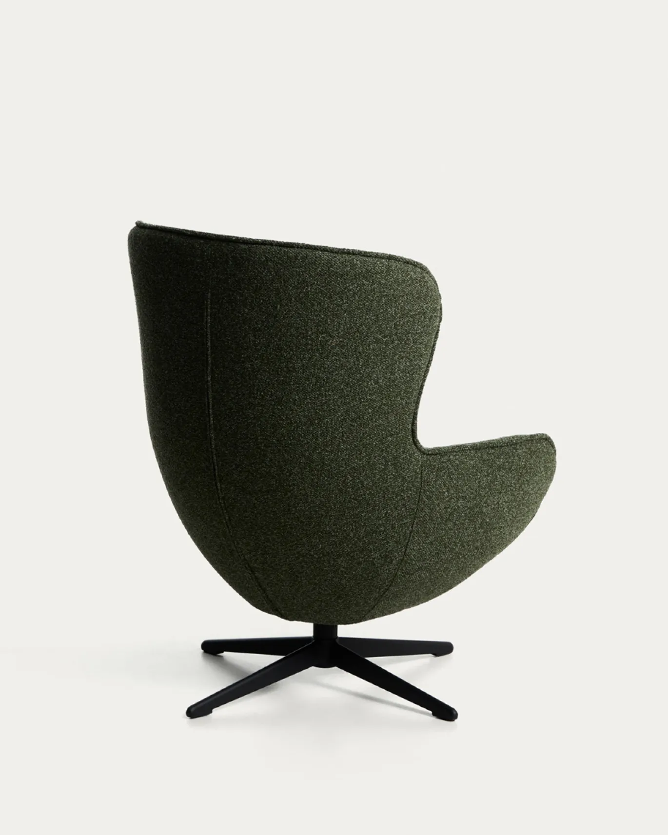 Kave Home Fauteuil Sorile Chenille Donkergroen