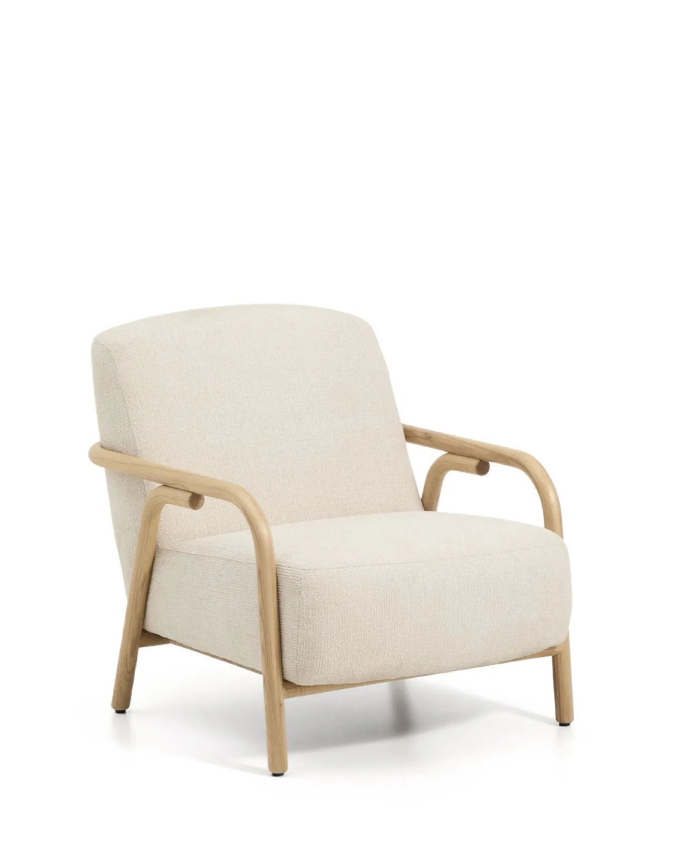 Kave Home Fauteuil Sylo Chenille Beige