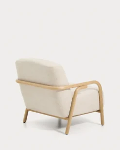 Kave Home Fauteuil Sylo Chenille Beige