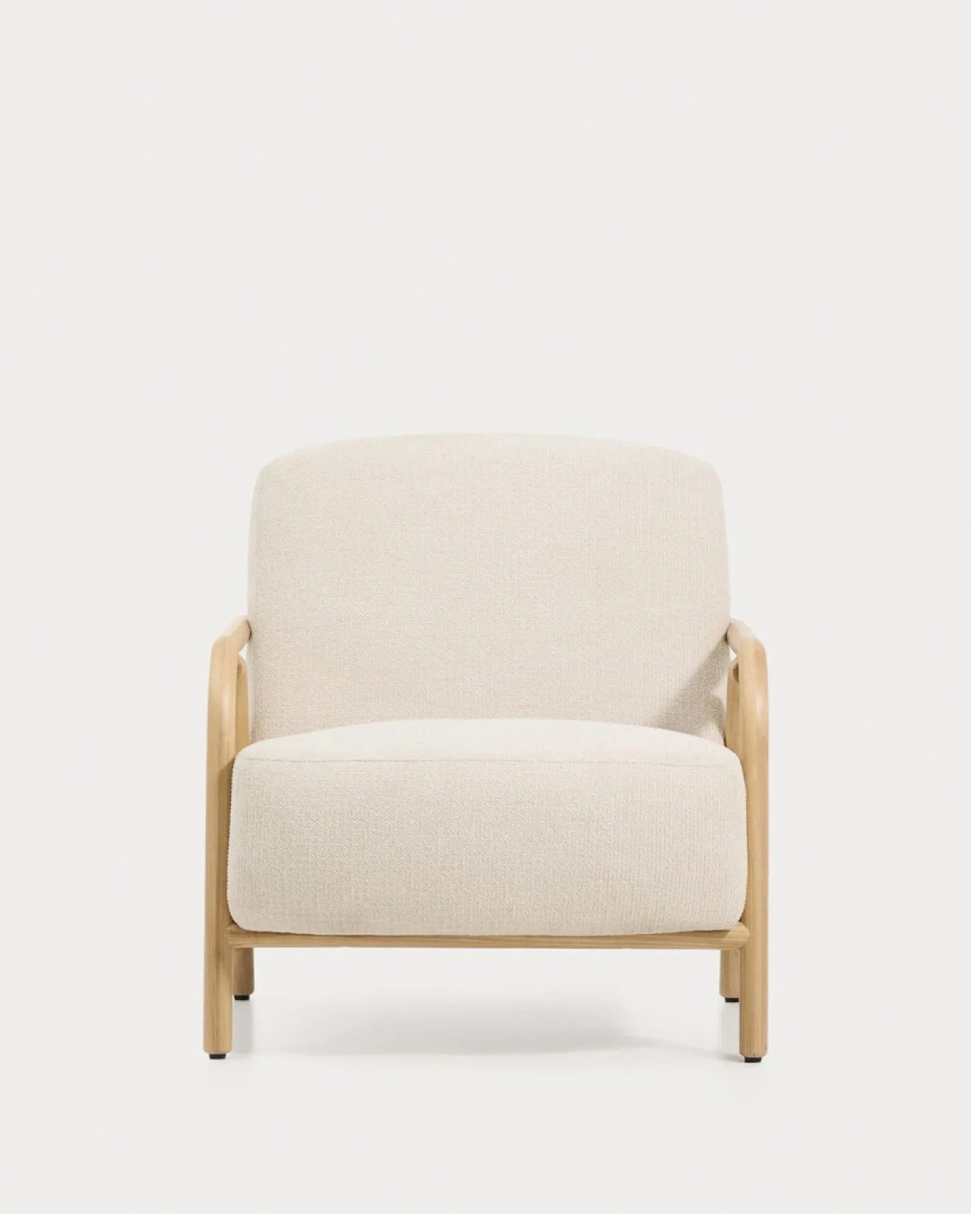 Kave Home Fauteuil Sylo Chenille Beige