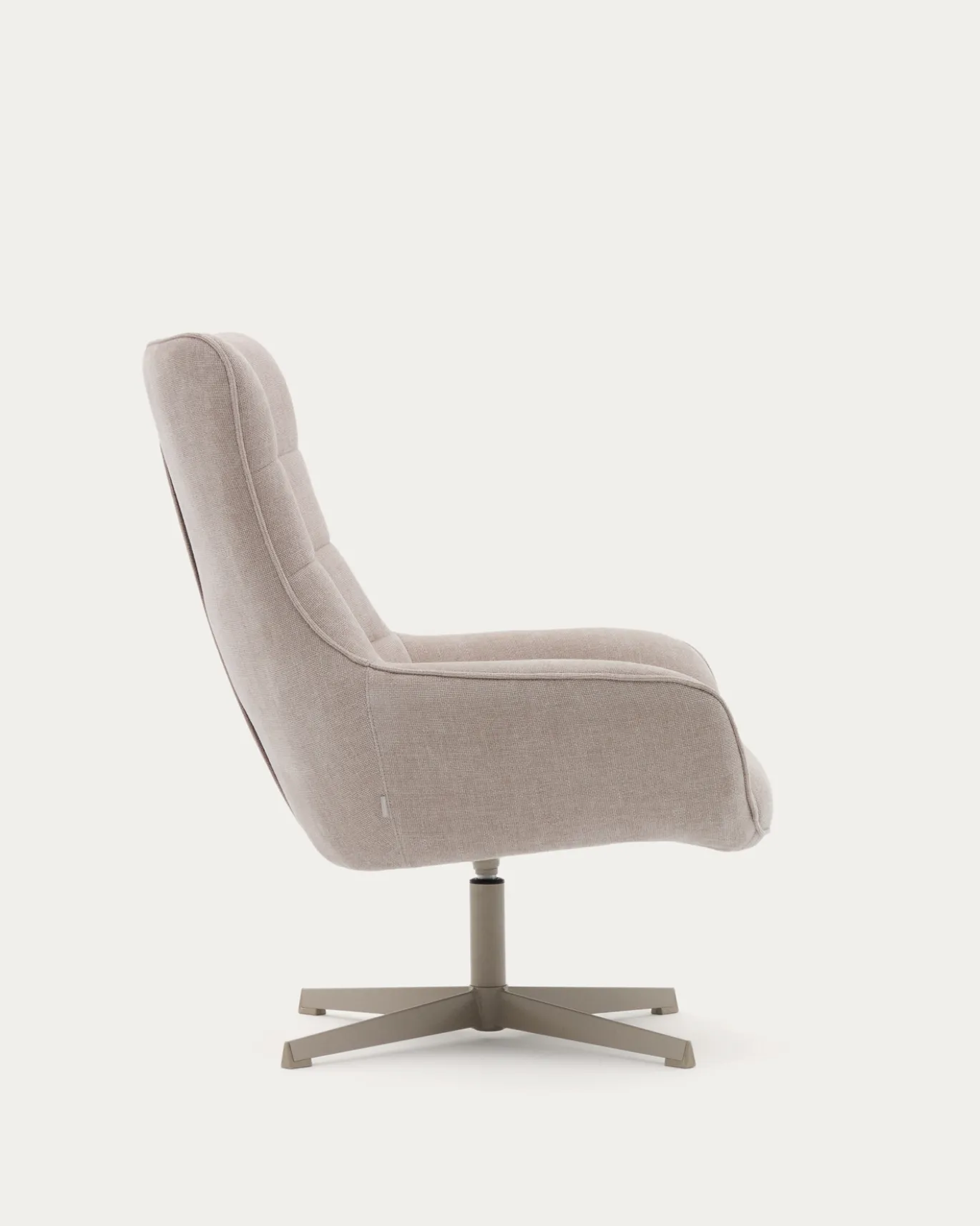 Kave Home Fauteuil Teryl Chenille Beige