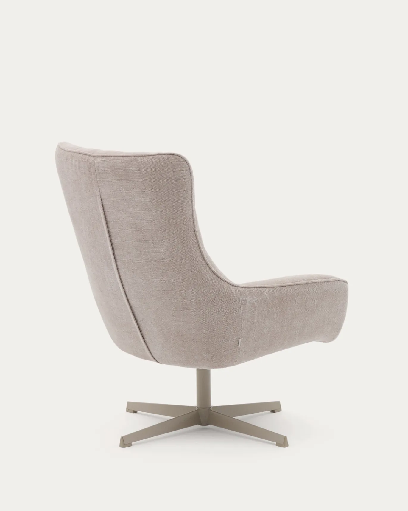 Kave Home Fauteuil Teryl Chenille Beige