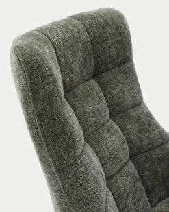 Kave Home Fauteuil Teryl Chenille Groen
