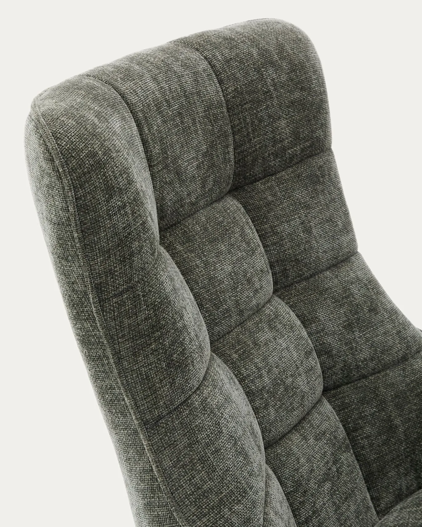 Kave Home Fauteuil Teryl Chenille Groen