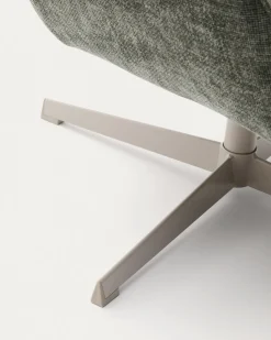 Kave Home Fauteuil Teryl Chenille Groen