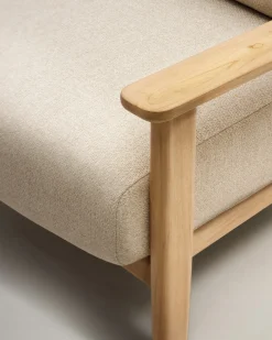 Kave Home Fauteuil Tirant Massief Teakhout