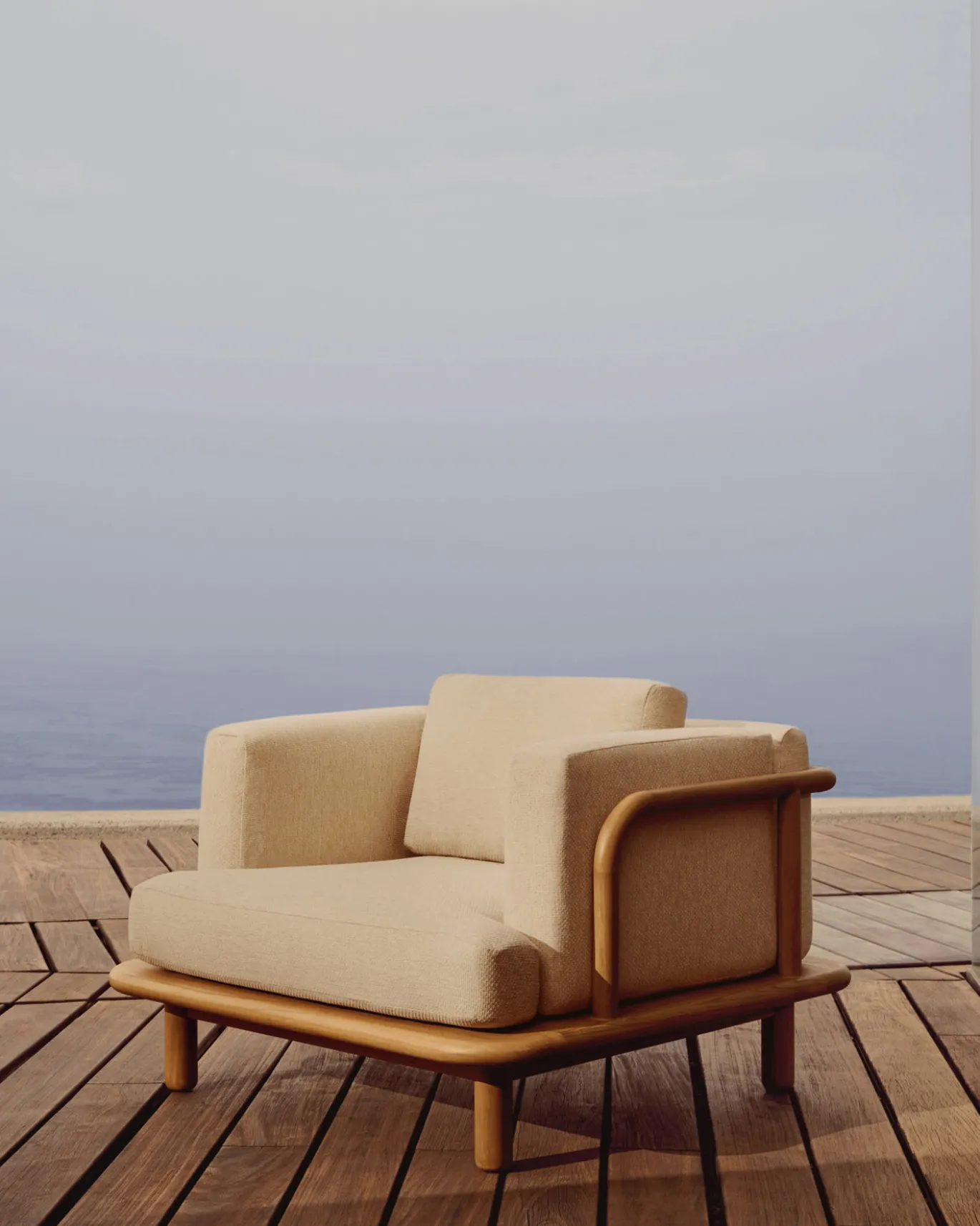 Kave Home Fauteuil Turqueta Massief Teakhout