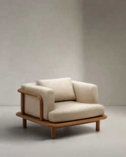 Kave Home Fauteuil Turqueta Massief Teakhout