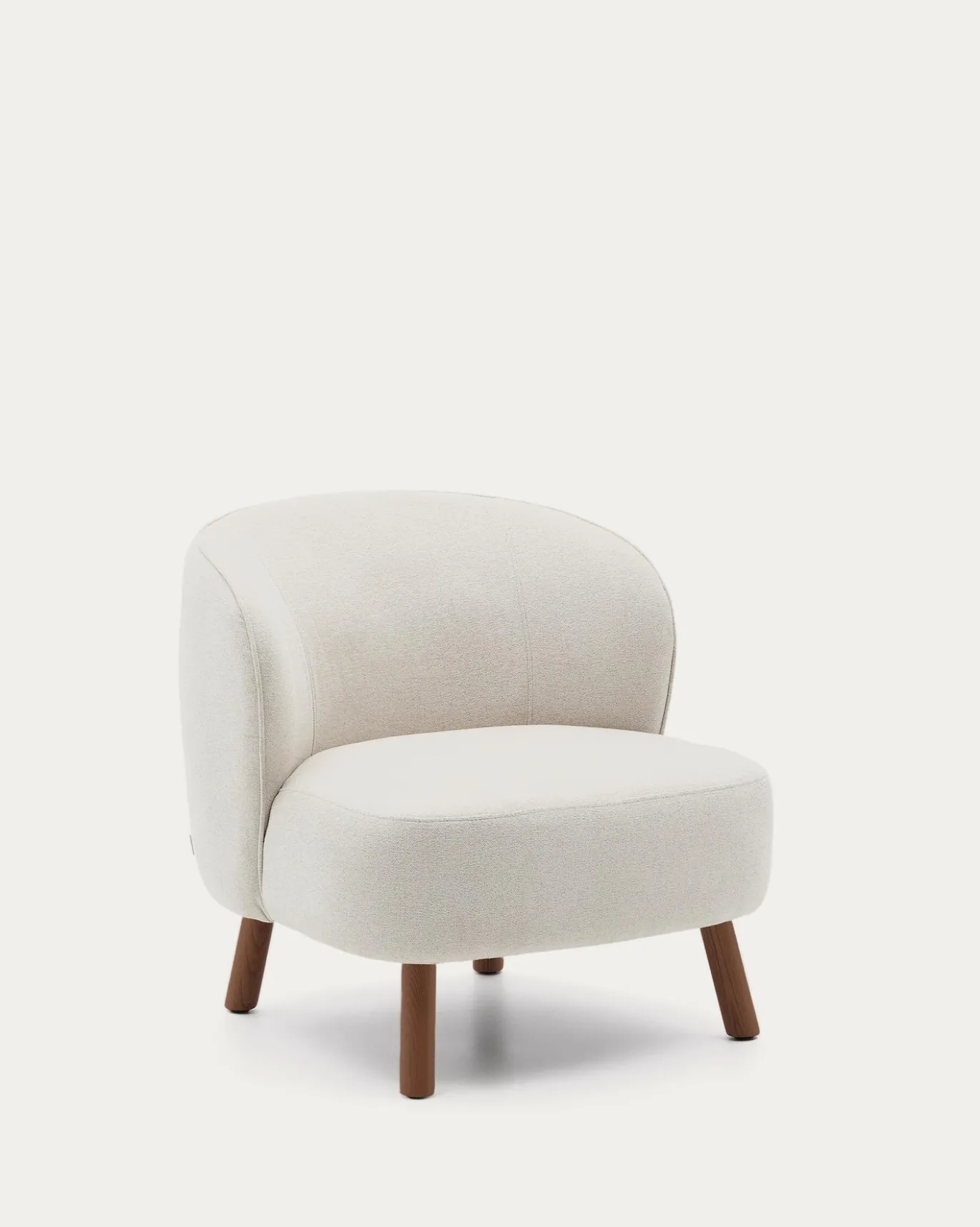 Kave Home Fauteuil Ulit Chenille Beige