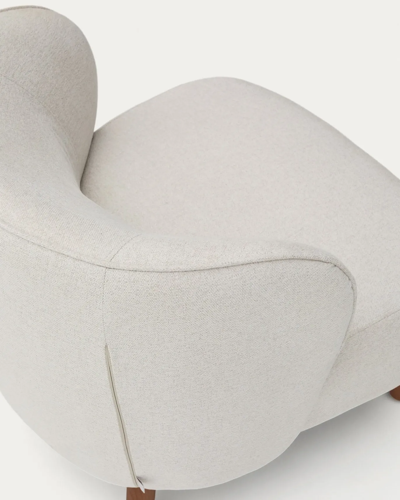 Kave Home Fauteuil Ulit Chenille Beige
