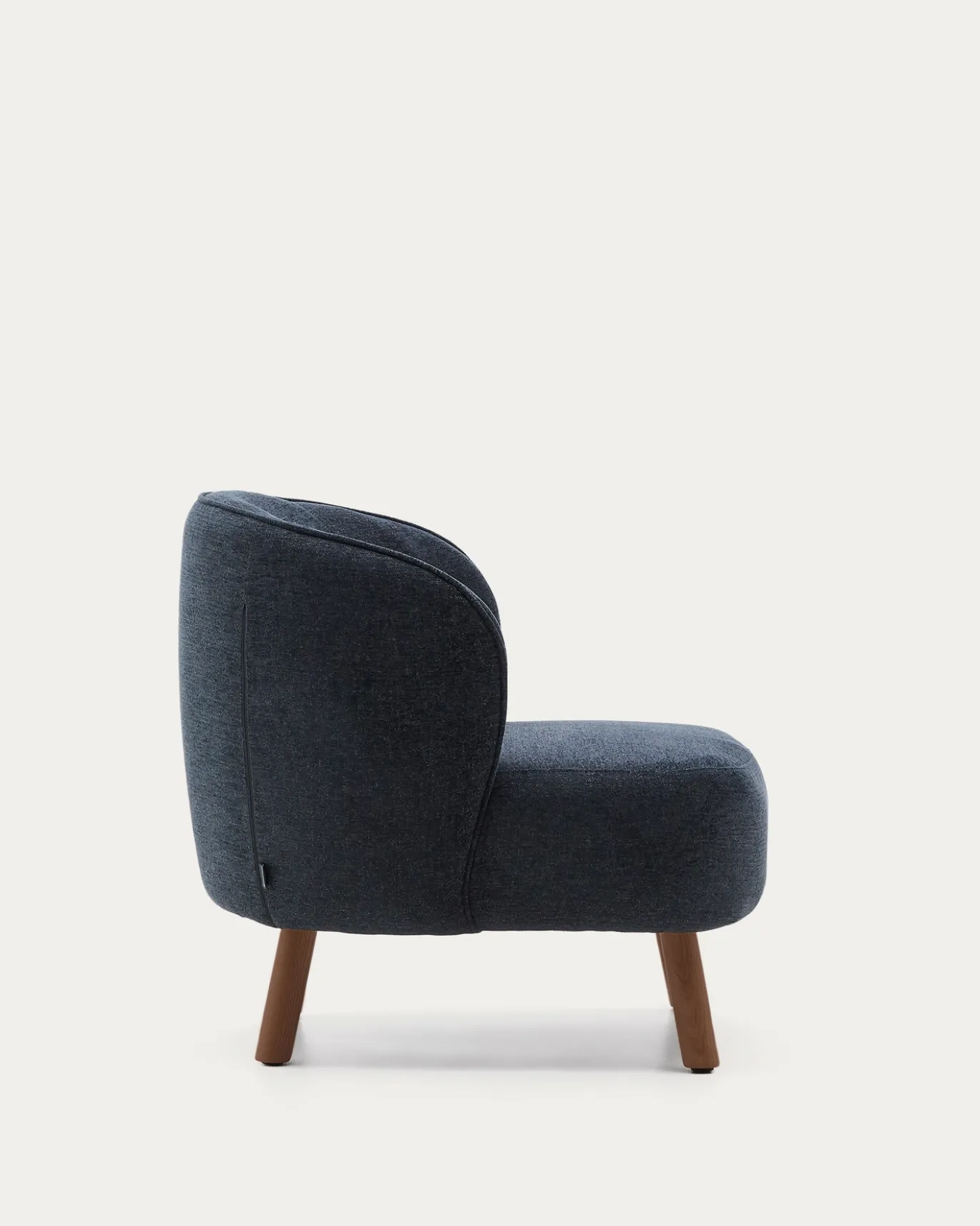 Kave Home Fauteuil Ulit Chenille Grijsblauw