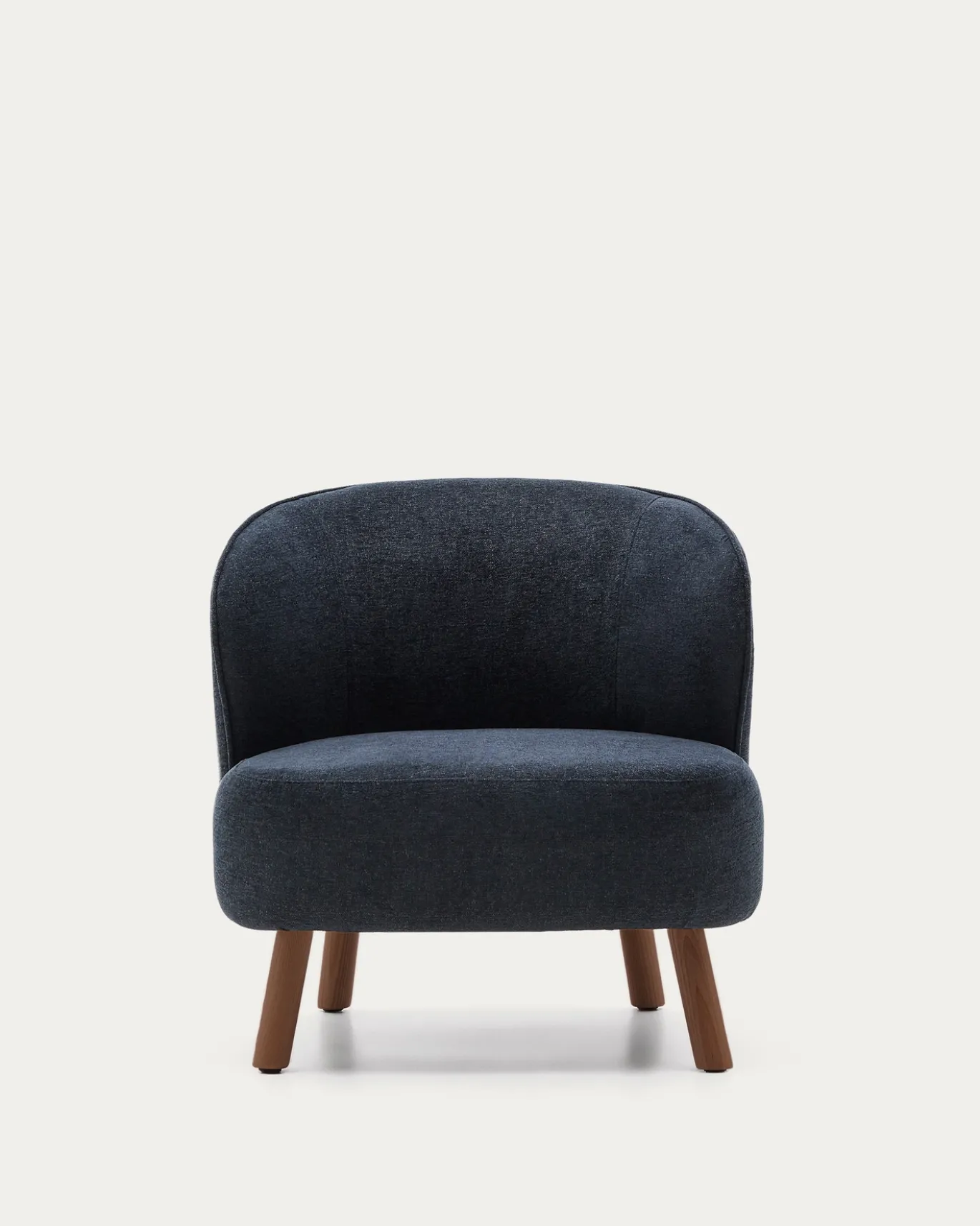 Kave Home Fauteuil Ulit Chenille Grijsblauw