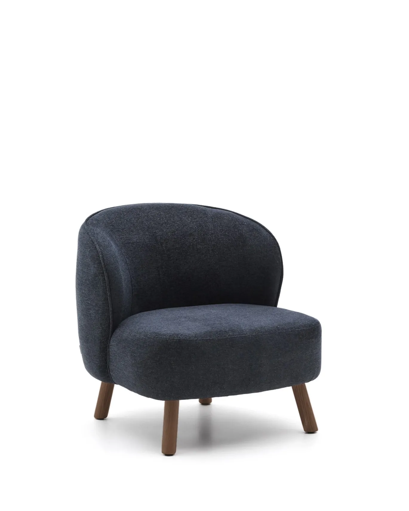 Kave Home Fauteuil Ulit Chenille Grijsblauw