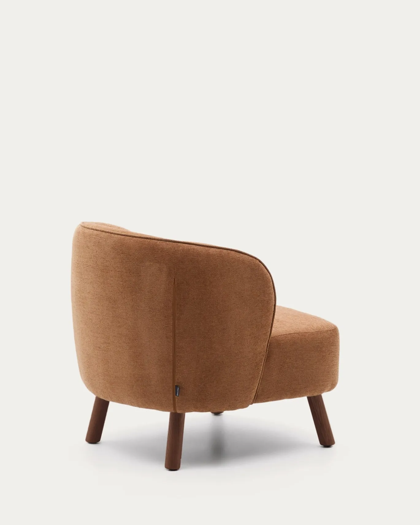 Kave Home Fauteuil Ulit Chenille Terracotta