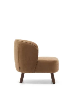 Kave Home Fauteuil Ulit Chenille Terracotta
