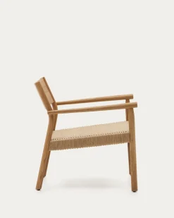 Kave Home Fauteuil Yalia Eikenhout Naturel
