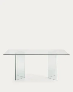 Kave Home Glazen Eettafel Burano 180cm
