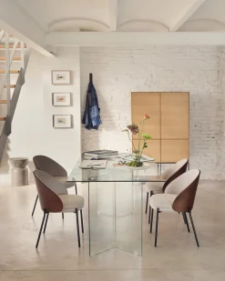 Kave Home Glazen Eettafel Burano 180cm