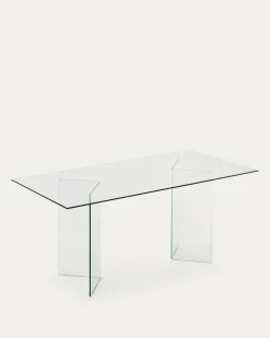 Kave Home Glazen Eettafel Burano 180cm