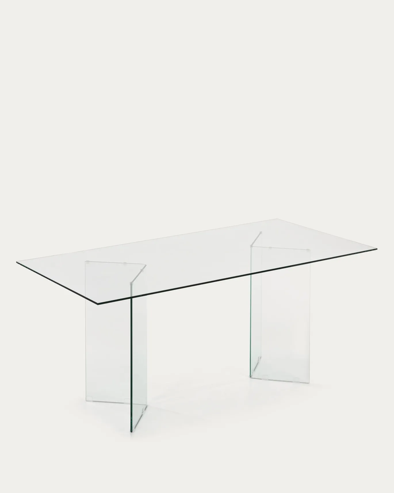 Kave Home Glazen Eettafel Burano 180cm