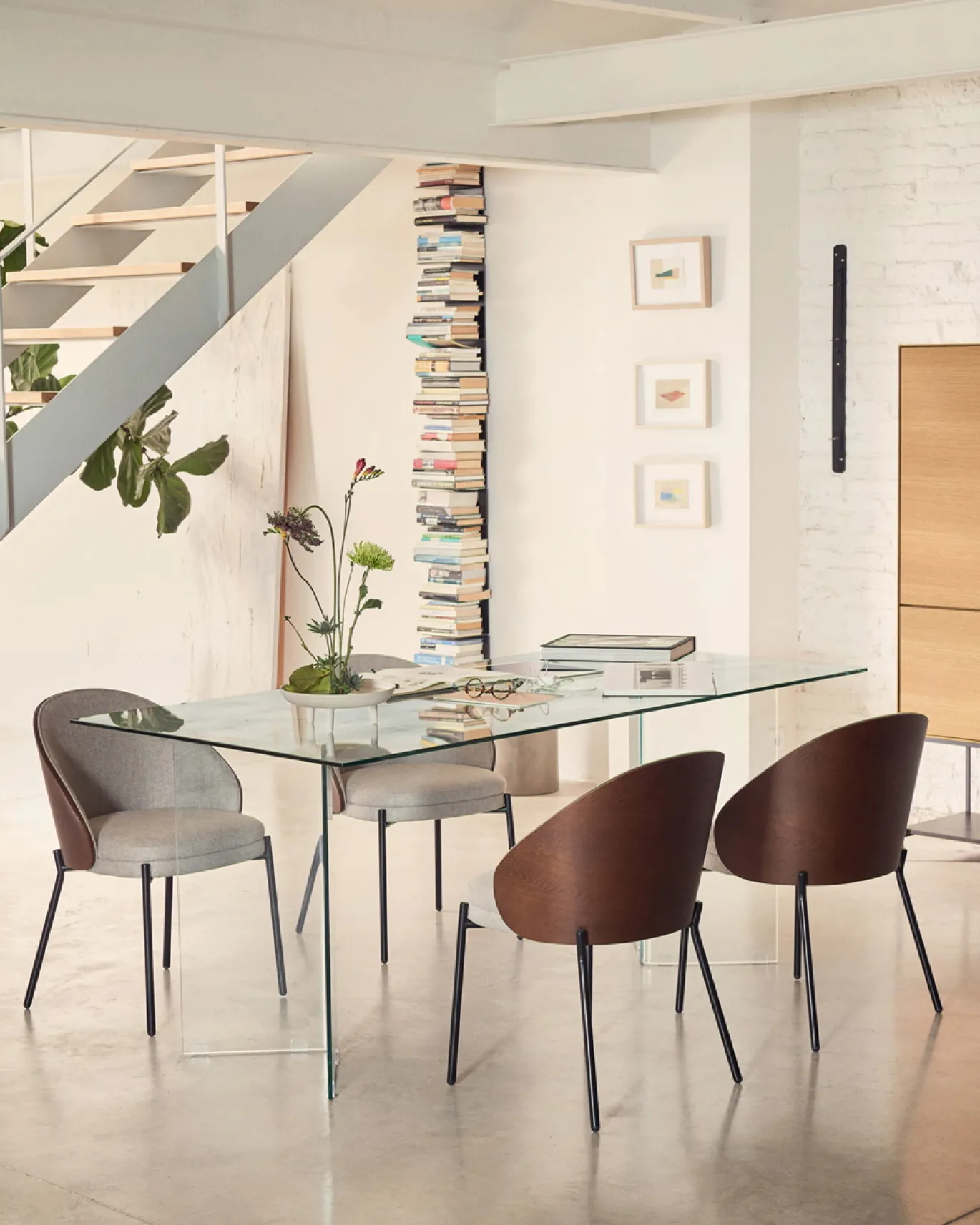 Kave Home Glazen Eettafel Burano 180cm