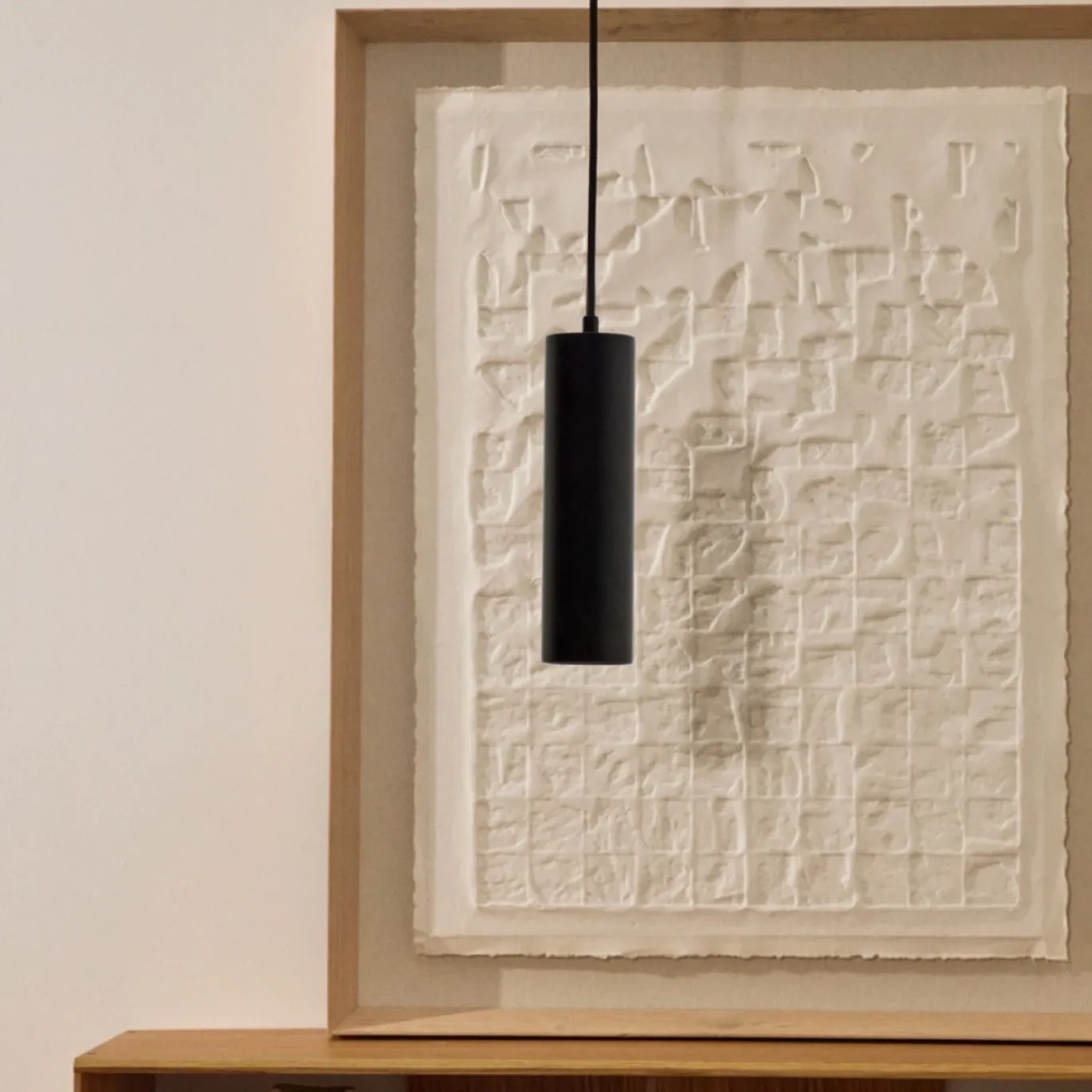 Kave Home Hanglamp Andia Zwart