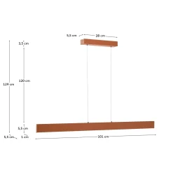 Kave Home Hanglamp Boadella Terra