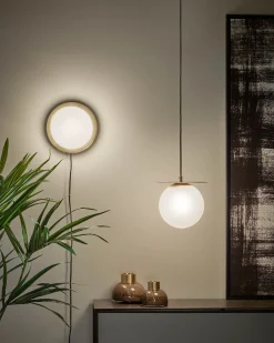 Kave Home Hanglamp Manz Goud