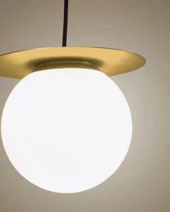 Kave Home Hanglamp Manz Goud