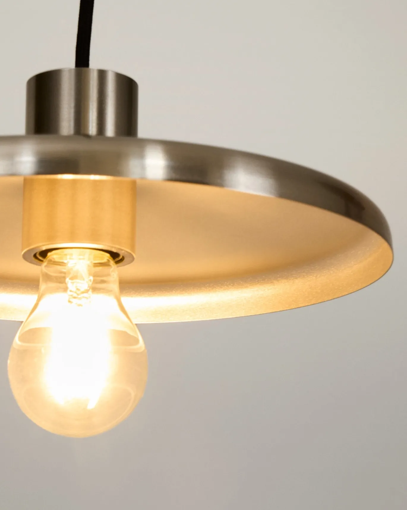 Kave Home Hanglamp Nuvira Zilver Geborsteld Metaal