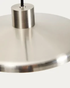 Kave Home Hanglamp Nuvira Zilver Geborsteld Metaal