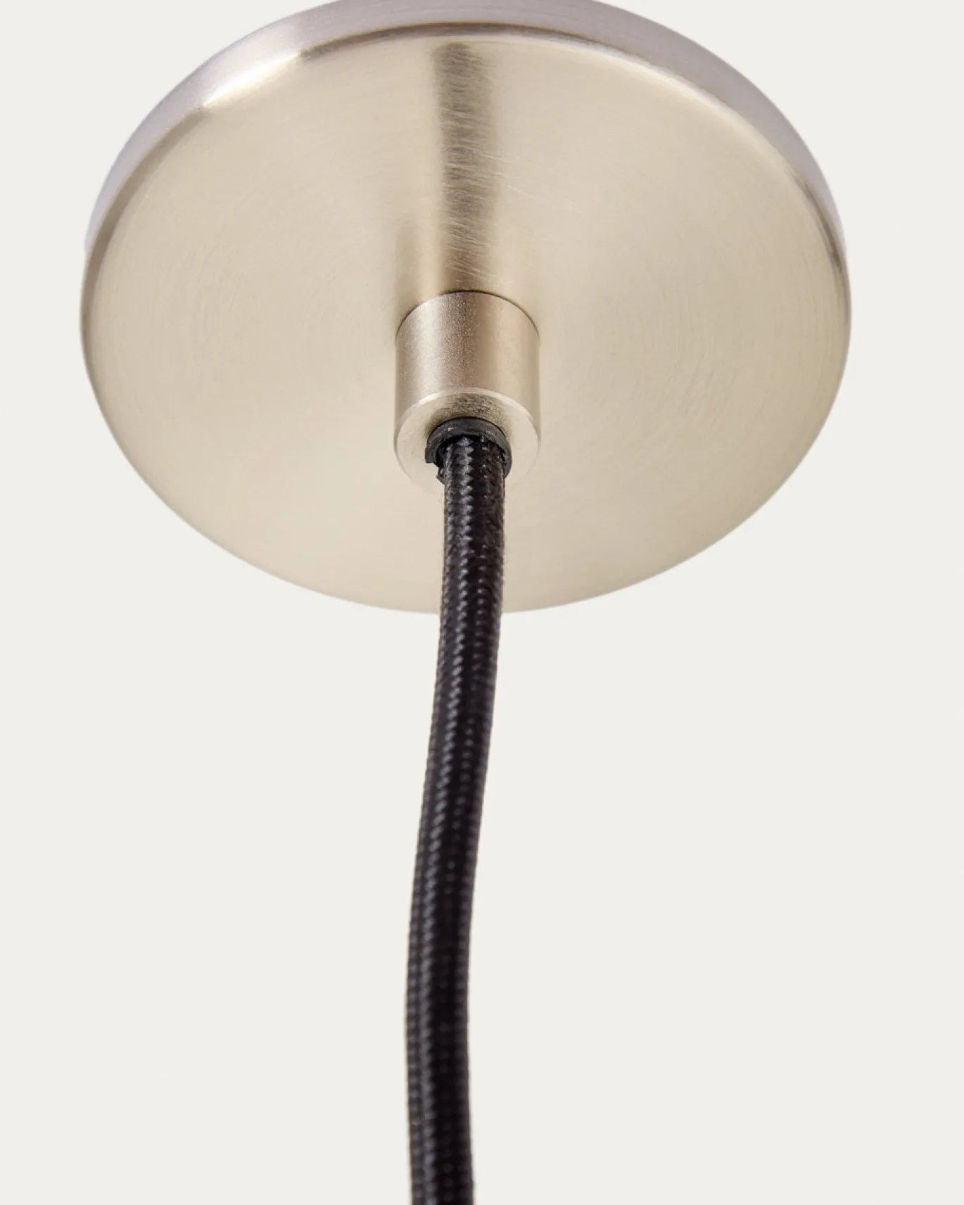 Kave Home Hanglamp Nuvira Zilver Geborsteld Metaal