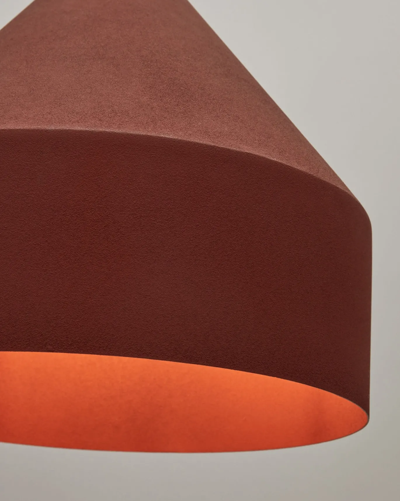 Kave Home Hanglamp Peralta Terra Ø30cm