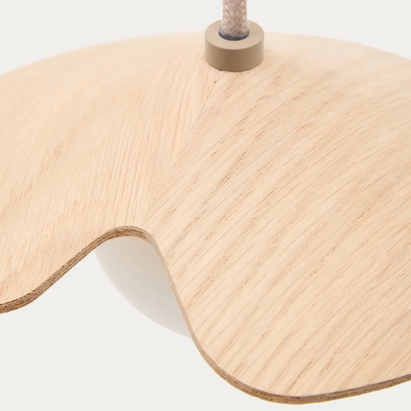 Kave Home Hanglamp Wilara Naturel 3-Lichts
