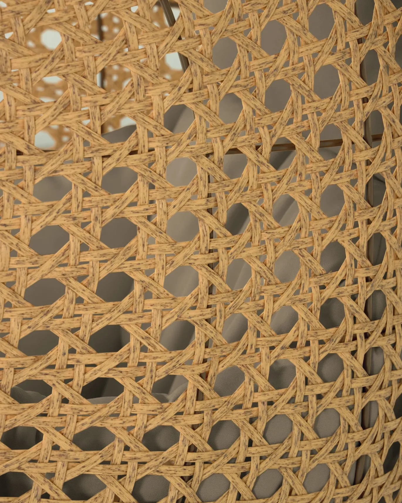 Kave Home Hangstoel Cira Naturel