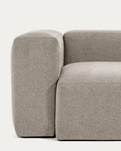 Kave Home Hoekbank 4-zits Blok Beige Ecru 320x230cm