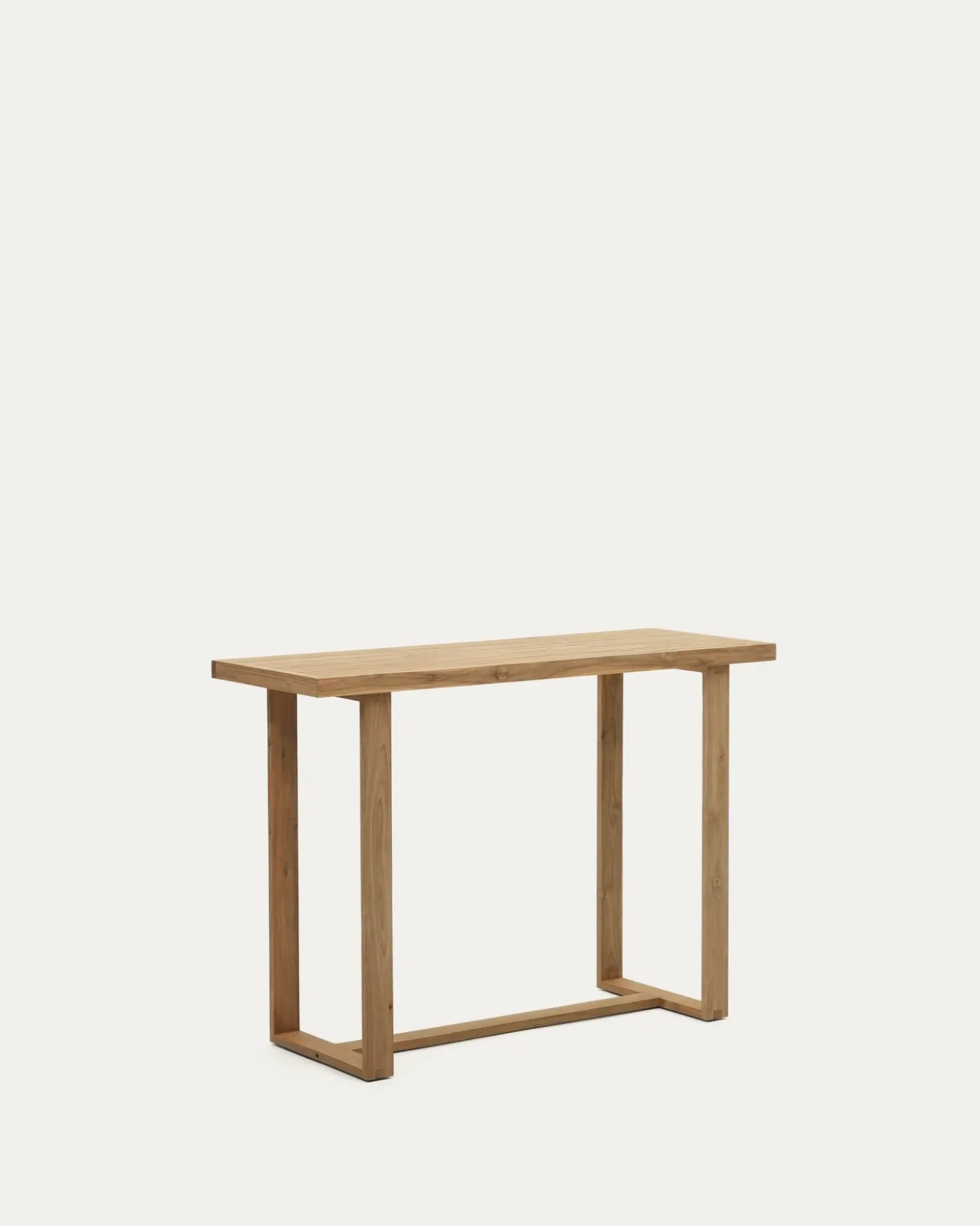 Kave Home Hoge Tafel Canadell Outdoor Massief Gerecycled Teakhout 140x70cm