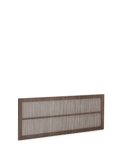 Kave Home Hoofdbord Beyla Essenhout Walnoot voor Bed 180cm