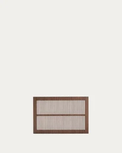 Kave Home Hoofdbord Beyla Essenhout Walnoot Voor Bed 90cm