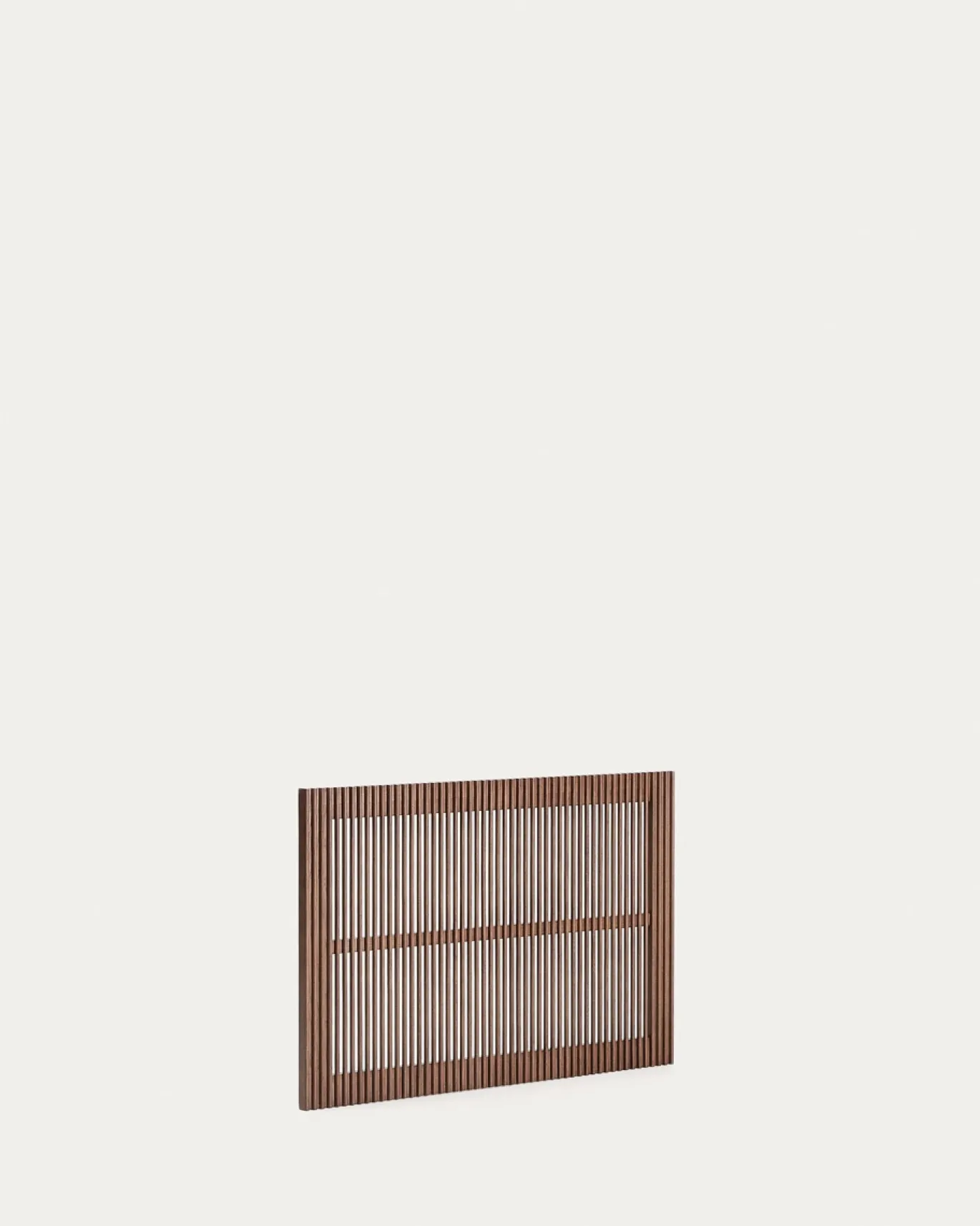Kave Home Hoofdbord Beyla Essenhout Walnoot Voor Bed 90cm