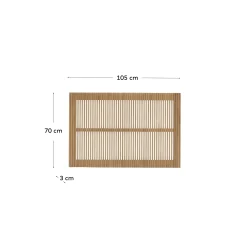 Kave Home Hoofdbord Beyla Essenhout Voor 90cm Bedden
