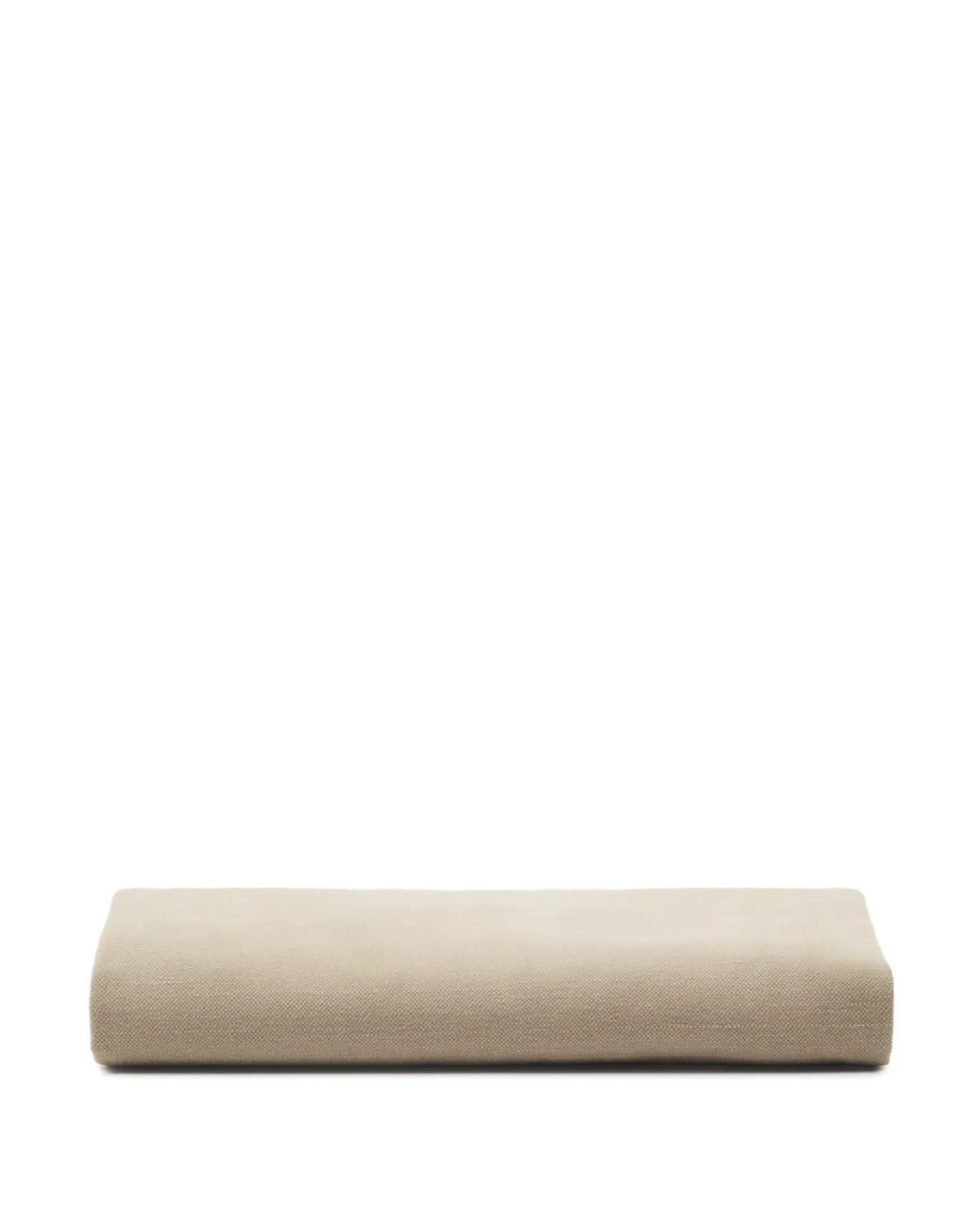 Kave Home Hoofdbordhoes Jaira Linnen Katoen Taupe 180cm