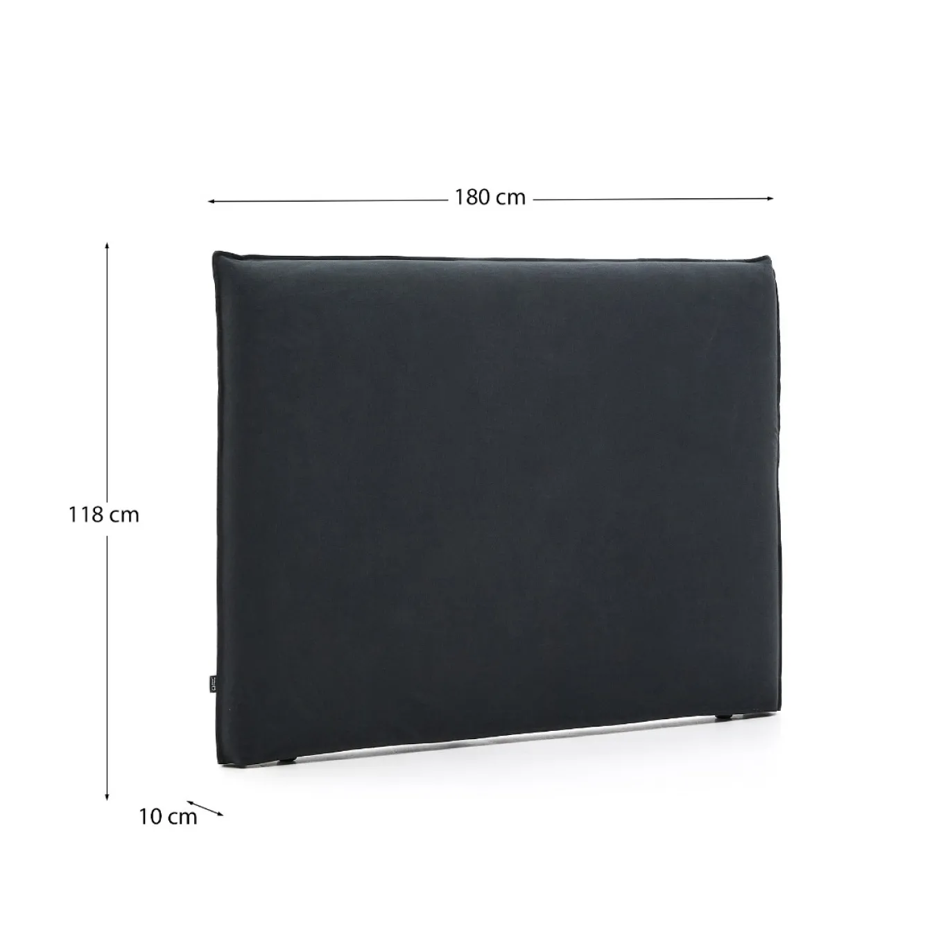 Kave Home Hoofdbord Jaira Antraciet 160cm
