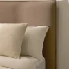 Kave Home Hoofdbord Jaira Taupe Linnen En Katoen Voor Bed Van 180cm