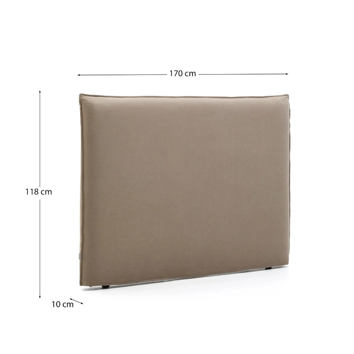 Kave Home Hoofdbord Jaira Taupe 150cm