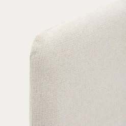 Kave Home Hoofdbord Valma Chenille Parel 160cm