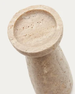 Kave Home Kandelaar Magan Groot Beige Travertin