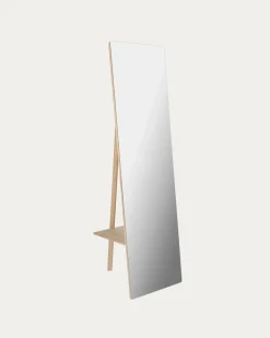 Kave Home Kapstok Keisy met Spiegel 45x160cm